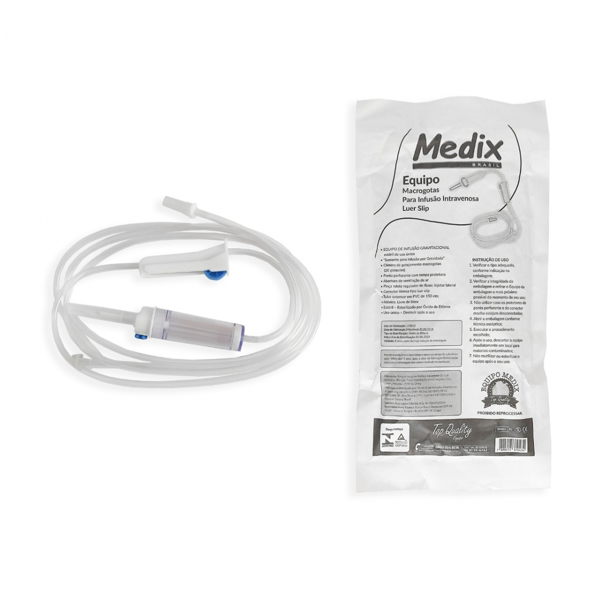 EQUIPO MACROGOTAS COMPLETO MEDIX